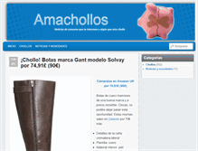 Tablet Screenshot of amachollos.com